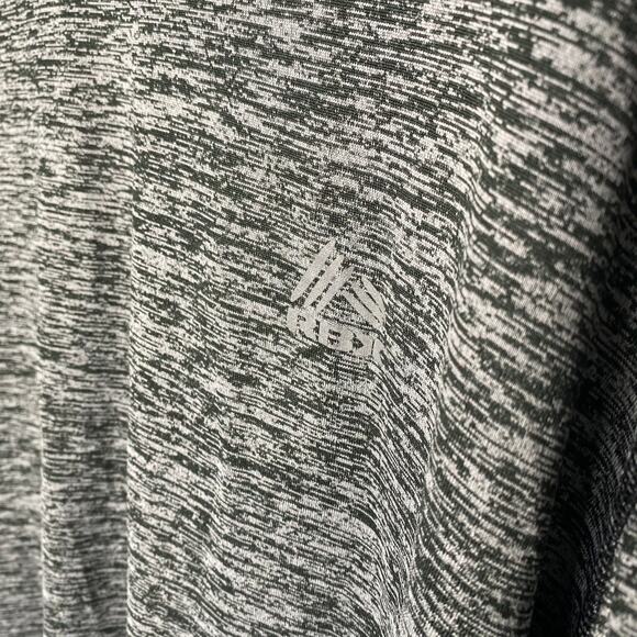 RBX Performance Short Sleeve Heathered Gray Workout T-Shirt 2X Men's Athletic - Picture 4 of 7